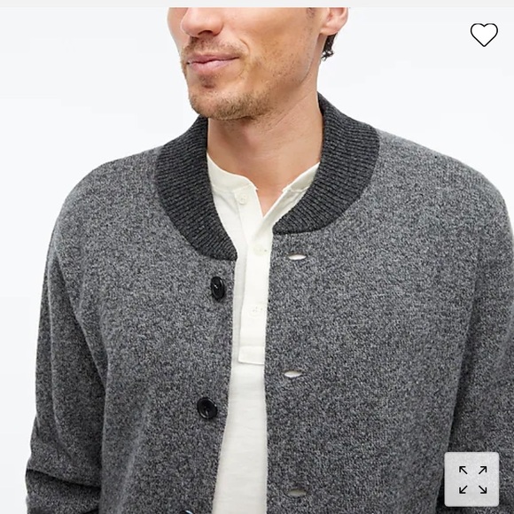 J. Crew Other - J.Crew • Lambswool Bomber